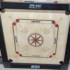 70×70 cm High Quality Carrom Board – Black painted borders