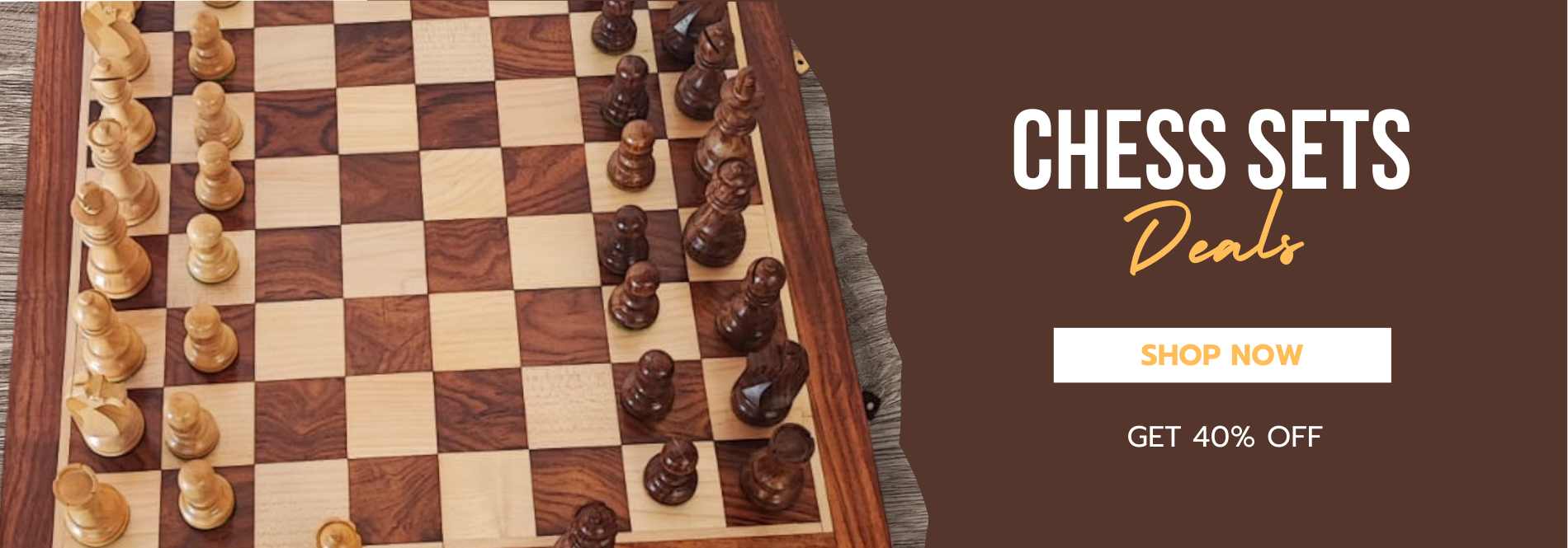 Games and Gifts Chess Board Banner